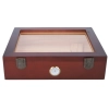 Mały Sosnowy Humidor do Przechowywania Cygar 26 x 22 x 7 cm