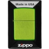 Zielona Zapalniczka Benzynowa Zippo LURID
