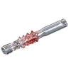 Elegancka Szklana Fajka Dulawka 9 cm w Kropki