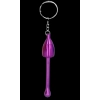 Fajka Metalowa Składana w Formie Breloka Mini do Kluczy Fioletowa