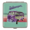 Miętowo-fioletowa Papierośnica Metalowa Etui na Papierosy Volkswagen Bus