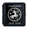 Elegancka Papierośnica z Grawerem Zodiaku Strzelec Gentelo