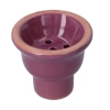 Cybuch do Shishy Hookah Bowl do Sziszy Ceramiczny Duży Fioletowy
