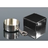 Kompaktowy Stainless Steel Kieliszek Turystyczny z Karabińczykiem 50 ml