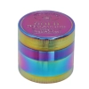 Tęczowy Grinder Młynek do Tytoniu Crusher Metalowy Chillout Smoke