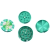 Młynek do Mielenia Tytoniu CBD Zielony Żeton do Pokera 25$ Grinder Crusher