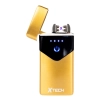 Elektryczna Zapalniczka Plazmowa Ładowana na USB z Diodą LED xTech- Złota