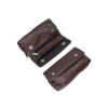 Pokrowiec na Fajkę Drewnianą Skórzane Etui z Kieszenią Brązowe