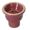Cybuch do Shishy Hookah Bowl do Sziszy Ceramiczny Duży Czerwony