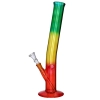 Wysokie Bongo Szklane Rasta 35 cm z Akcesoriami Chillout