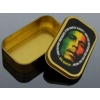 Metalowe Pudełko na Tytoń w Stylu Reggae - Pojemnik na Susz