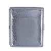Papierośnica Metalowa Srebrna 9,5x8 cm – Etui na Papierosy Różne Wzory