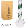 Bongo szklane Chillout Smoke 18 cm Fajka Wodna Liście Marihuany
