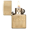 Złota Zapalniczka Benzynowa Zippo 254B