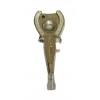 Metalowa Fajka Coney z Otwieraczem - Zestaw 11 cm