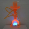 Szklana Fajka Wodna 35cm z LED i Pilotem, 1 Wąż, 13 Kolorów