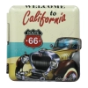 Papierośnica Metalowa z Motywem Auta Route 66 Gentelo