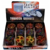 Metalowy Młynek do Tytoniu Suszu Ziół 4 Częściowy, Średnica 4 cm- Gentelo