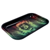 Taca Metalowa do Suszenia Tytoniu i Ziół Lew REGGAE 27x16 cm