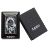 Zapalniczka Benzynowa Wiatroodporna Zippo Skull Clock