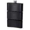 Elegancka Czarna Piersiówka 10oz z Nadrukiem - Gentelo