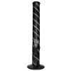 Szklane Bongo Wysokie 45 cm z Paskami - Chillout, Przezroczyste