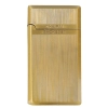 Elegancka Złota Zapalniczka Gazowa z Regulacją Płomienia w Opakowaniu