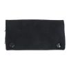 Etui na Tytoń w Jednolitym Kolorze bez Wzorów Portfel Czarny