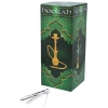 Błękitna Fajka Wodna Hookah Eldoro z Jednym Wężem 28,5 cm