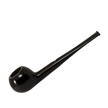 Fajka z Wrzośca Gładka ze Skraplaczem ze Stilamidowym Ustnikiem Worobiec