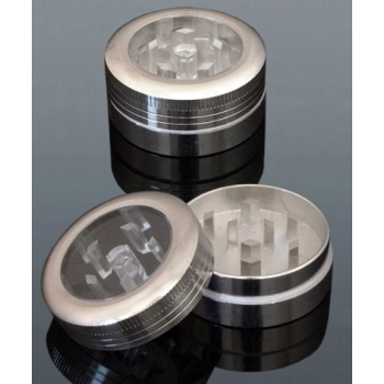 Młynek do Tytoniu CBD Metalowy Mini 2 Częściowy 4 cm