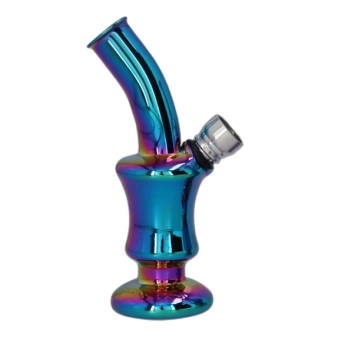 Bongo Szklane Tęczowe Małe Nieduże 12,5 cm Bonio Fajka Wodna