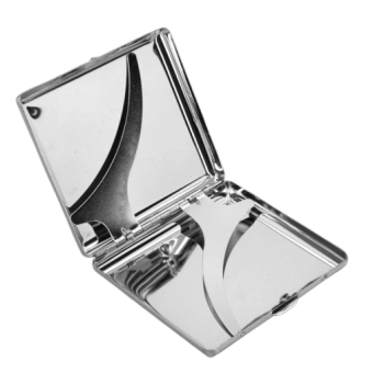 Tęczowa Metalowa Papierośnica Klasyczna Z Blaszkami Na Papierosy Gentelo