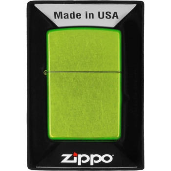 Zielona Zapalniczka Benzynowa Zippo LURID