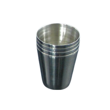 Kompaktowe Kieliszki Stalowe 30 ml w Skórzanym Etui - Zestaw 4 szt.