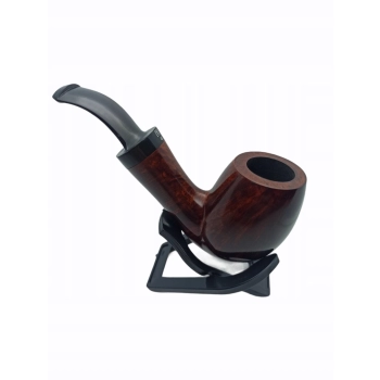 Fajka Worobiec z Wrzośca Ręcznie Robiona Filtr 9 mm Gładka 12 cm