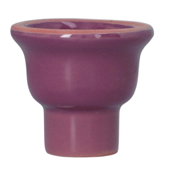 Cybuch do Shishy Hookah Bowl do Sziszy Ceramiczny Duży Fioletowy