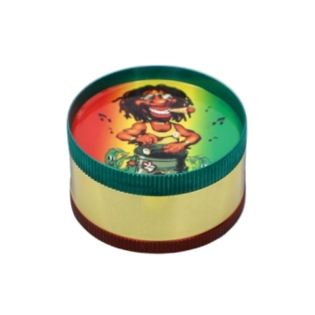 Grinder Młynek do Suszu Tytoniu Ziół „Rasta Chef” – rastaman przy garze