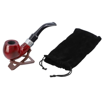 Zestaw Fajka Drewniana z Niezbędnymi Akcesoriami
