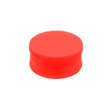 Młynek do Tytoniu Grinder Crusher Plastikowy w Jednolitym Kolorze bez Wzoru