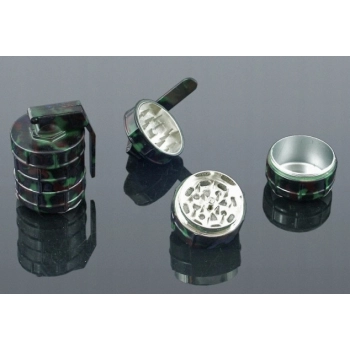 Młynek do Tytoniu Grinder Crusher w Kształcie Granatu w Kolorze Moro