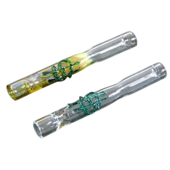 Cygarniczka Szklana Mała Lufka Fifka 9 cm Dolar Chillout Smoke