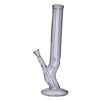 Bongo Szklane Chillout 40 cm Profilowane Fajka Wodna z Lodową Komorą