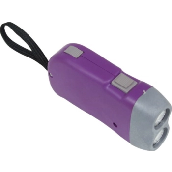 Ręcznie Ładowana Latarka LED Z Podwójnym Źródłem Światła