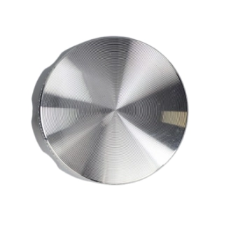 Crusher Grinder Młynek do Tytoniu Suszu Ziół CBD 4-częściowy 4,3 cm Srebrny