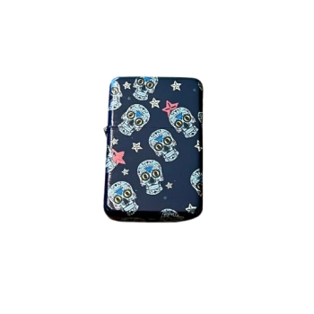 Ciemno-Fioletowa Zapalniczka Benzynowa w Stylu La Catrina Atomic