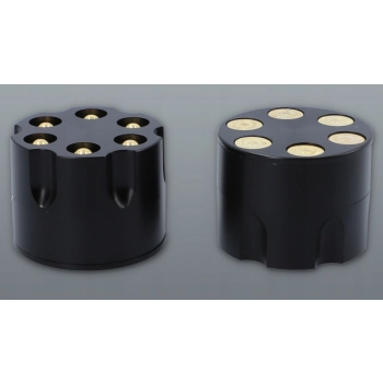 Młynek do Tytoniu w Kształcie Rewolweru - 3-Częściowy Metalowy