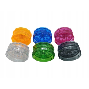 Młynek do Mielenia Tytoniu Suszu Zioła Grinder Crusher Plastikowy Atomic