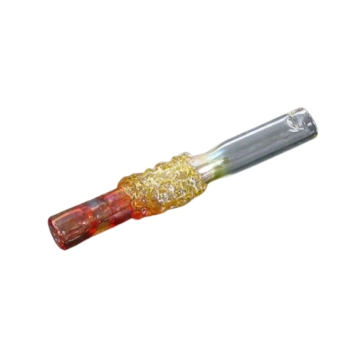 Cygarniczka Szklana Mała Lufka Fifka 9 cm Kożuszek Chillout Smoke