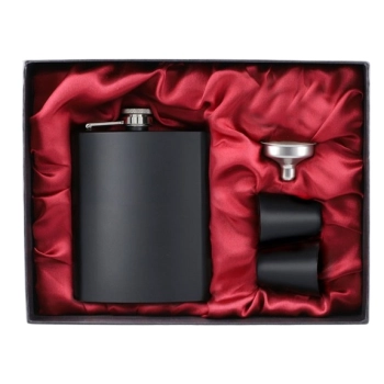 Zestaw Prezentowy Gentelo: Piersiówka z Kieliszkami i Lejkiem